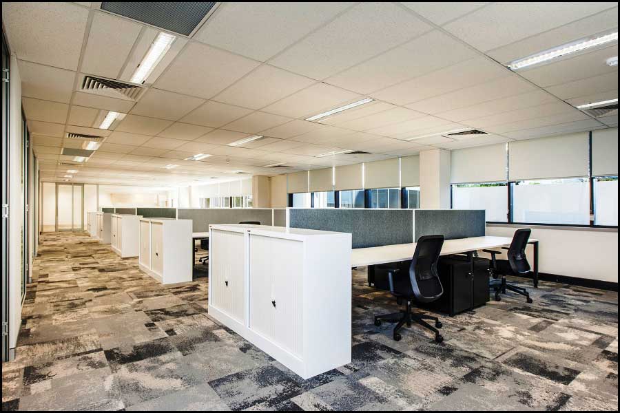 Open Plan Area - JBS&G Office Fitout