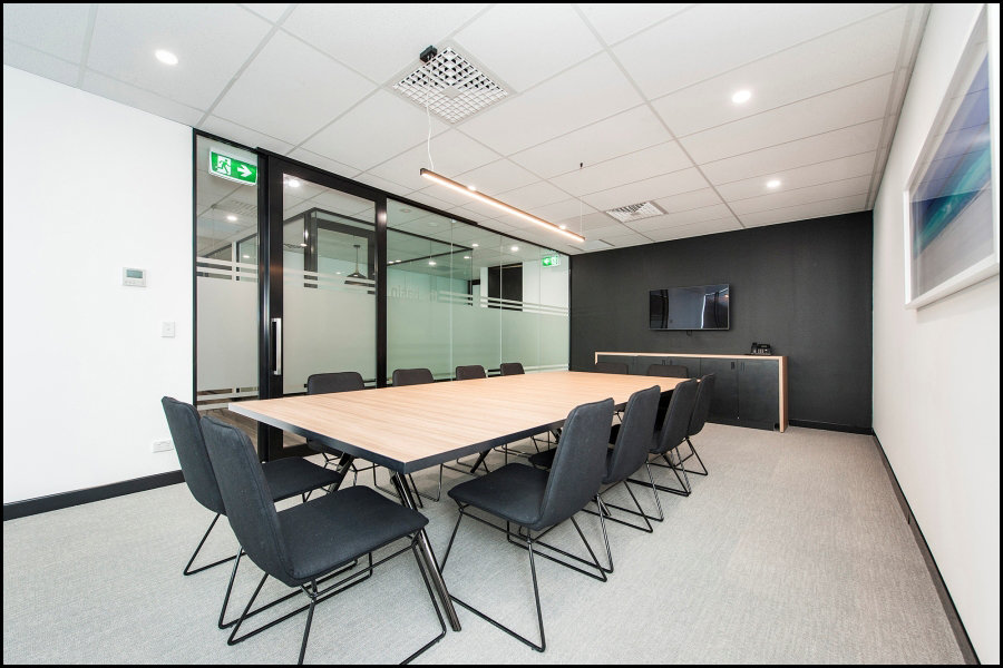 Gough Recruitment Boardroom with laminated glass