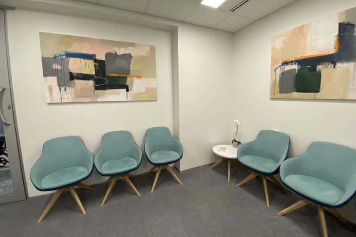 Patient Waiting Area - Dr O'Neill Medical Fitout