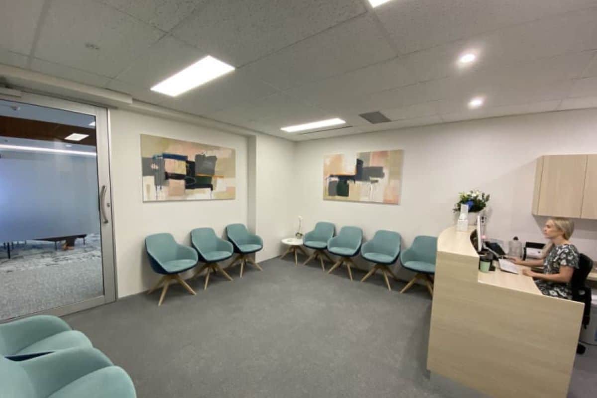 Waiting Area - Dr O'Neill Medical Fitout