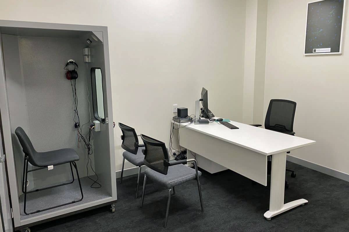 Audiology Room - Lions Hearing Clinic Medical Fitout