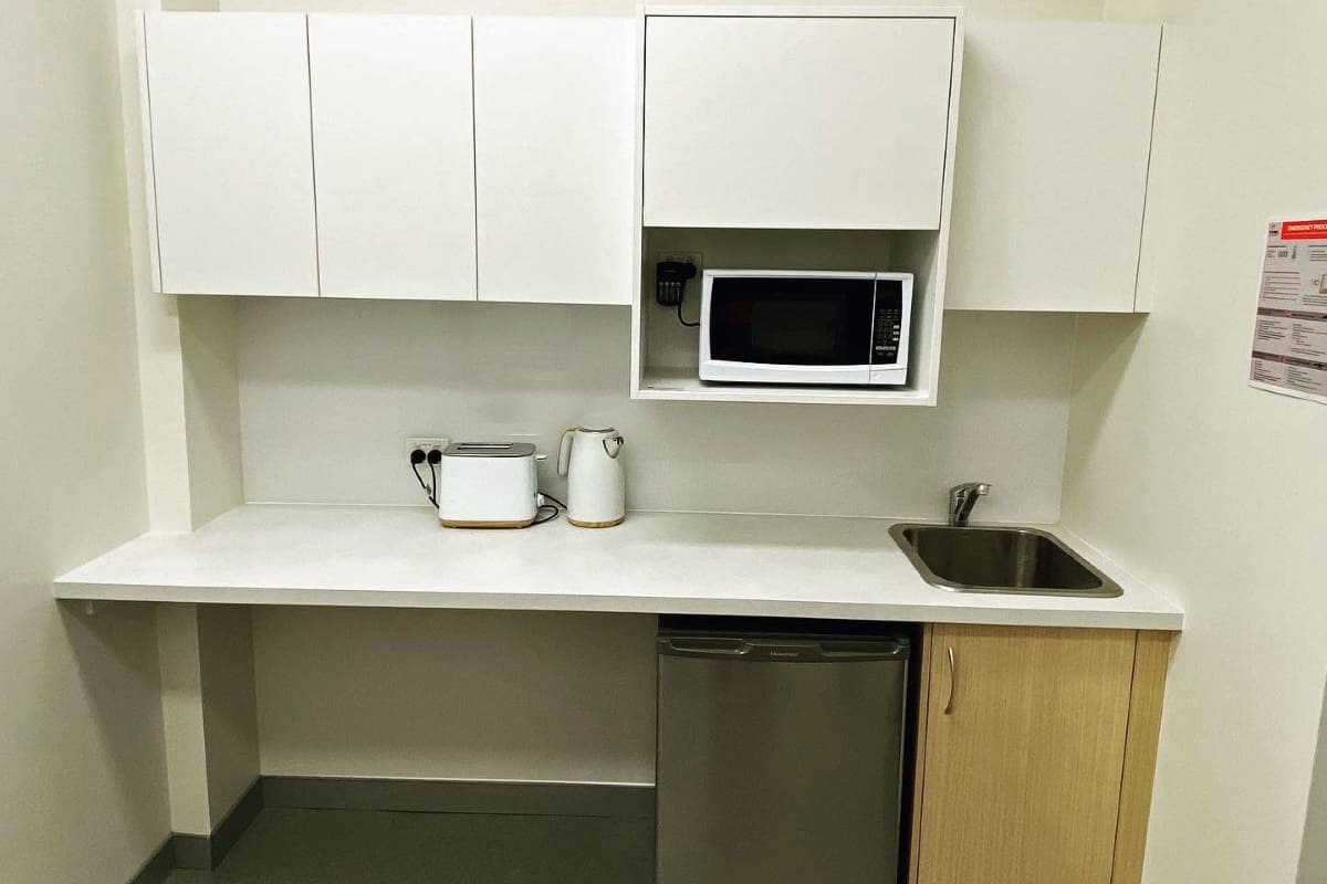 Kitchenette - Lions Hearing Clinic Medical Fitout