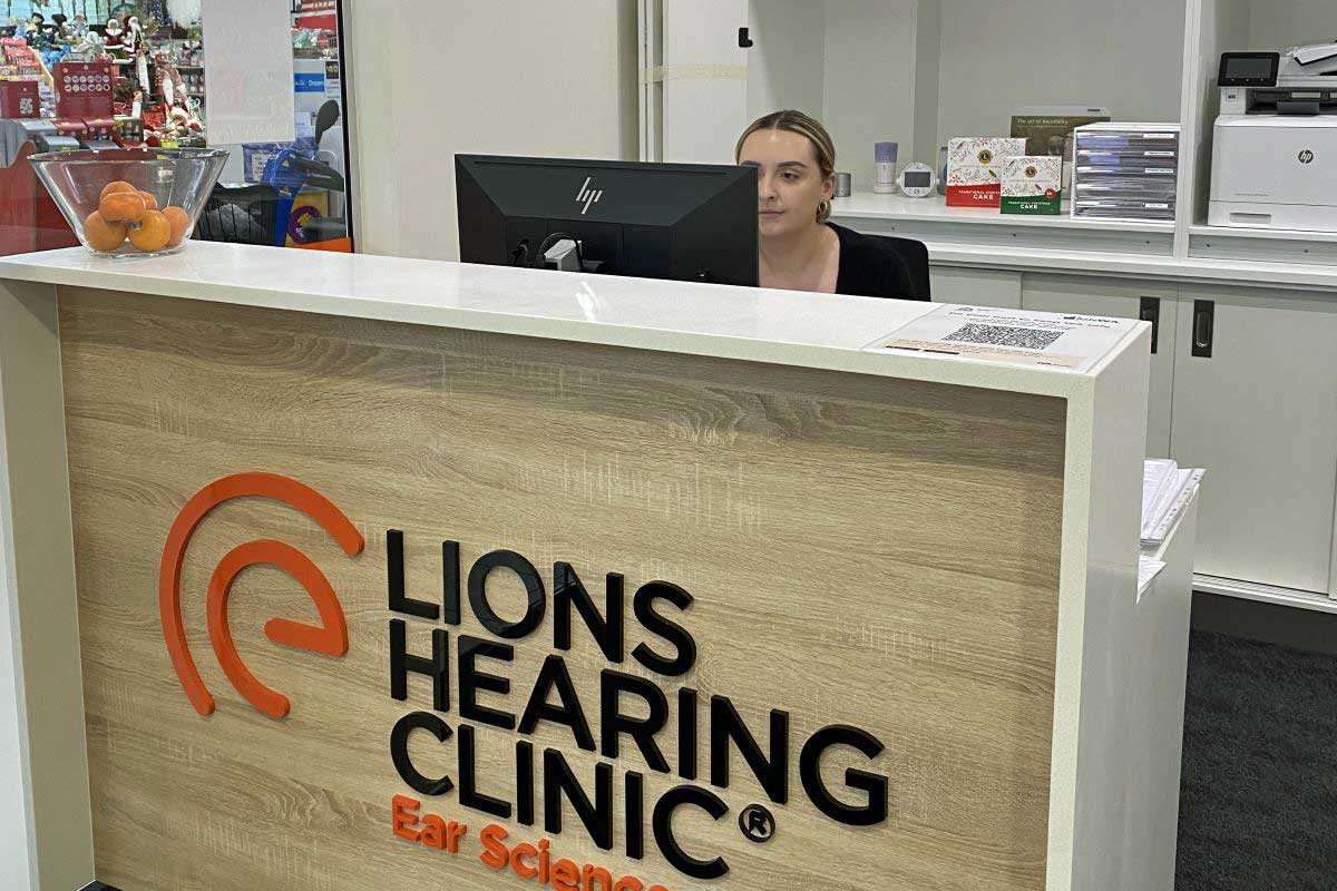 Reception - Lions Hearing Clinic Medical Fitout