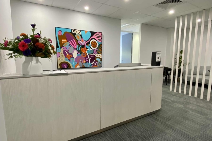 Reception - Dr Colbert Medical Fitout
