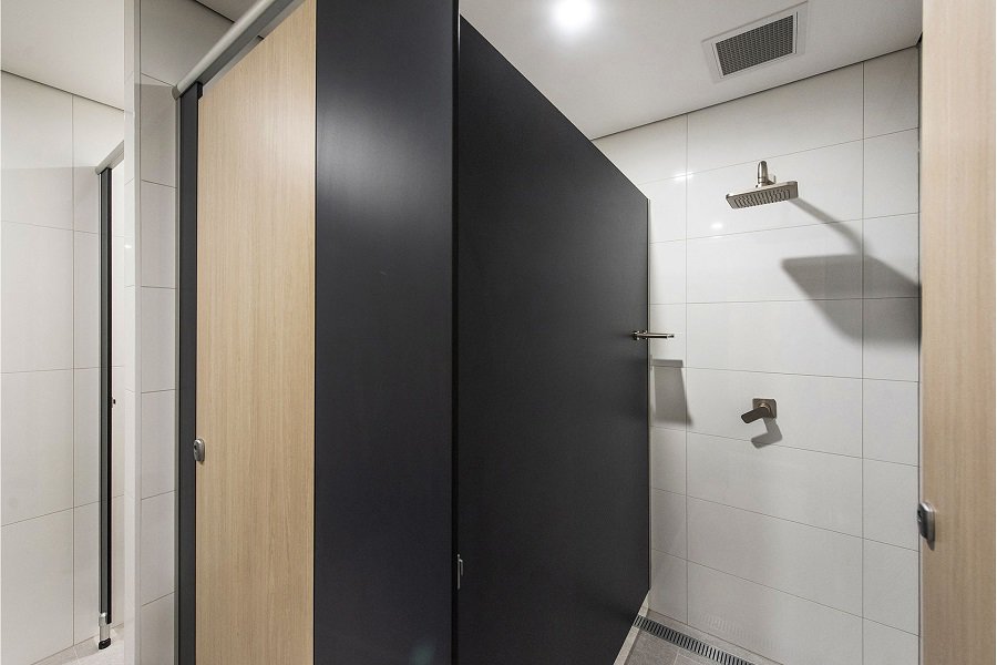 Shower Cubicle and Toilets
