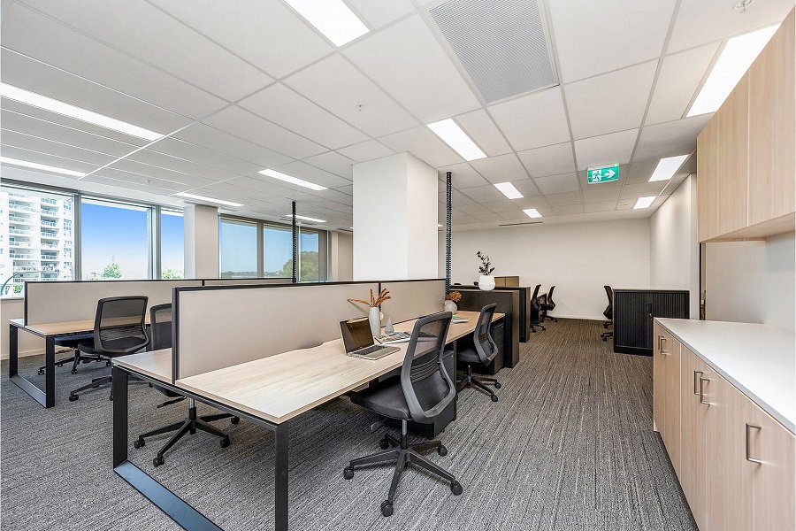 Workstations and Custom Cabinetry - Office Fitout South Perth