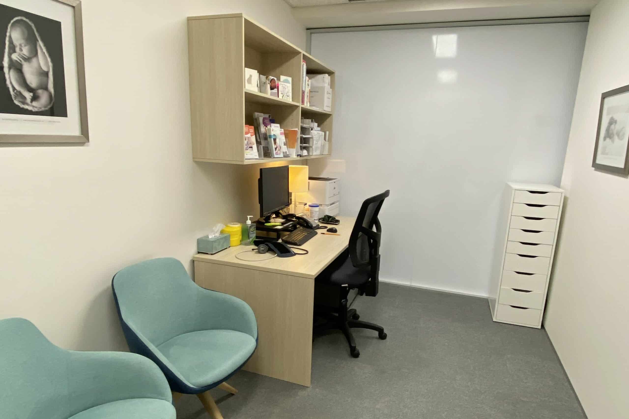 Consulting Room - Dr O'Neill Medical Fitout