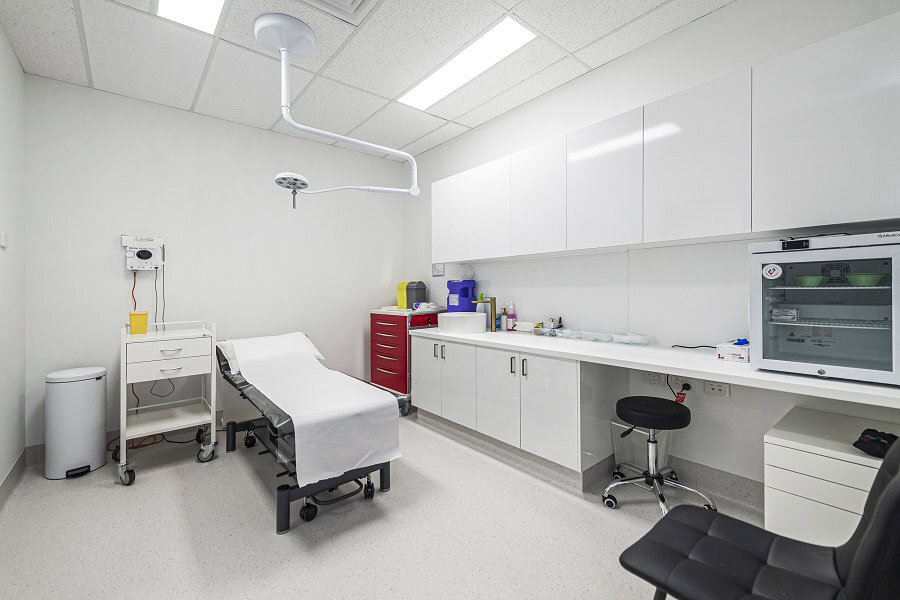 Skin Cancer Focus Clinic Medical Fitout - Treatment Room