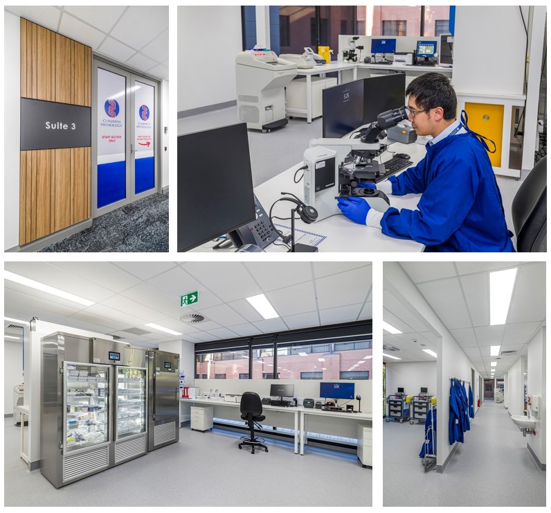 Montage - Clinipath Pathology Medical Fitout